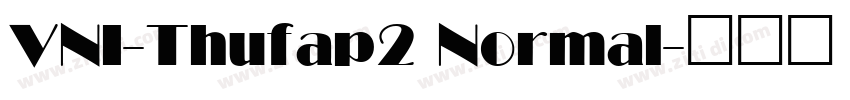 VNI-Thufap2 Normal字体转换